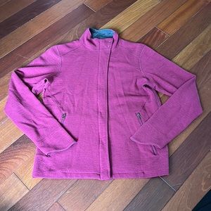 Ibex Full-zip Merino Wool Cardigan Sweater Size M